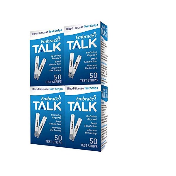 Omnis Health Embrace Blood Glucose Test Strips 200ct