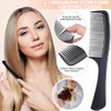 Hair Comb, Wide Tooth Comb, Rat Tail Fine Tooth Comb For Women Men Hair Parting Cutting, Wet Curly Hair Detangling (5PCS)