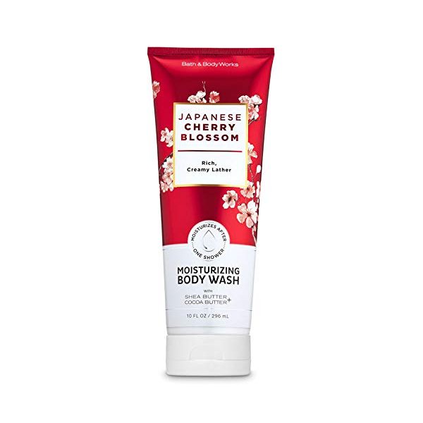 Bath and Body Works Moisturizing Body Wash 10 oz (Japanese Cherry Blossom)