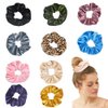 Premium Velvet Scrunchie with Zipper Pocket - 10 Pcs Scrunchy Hidden Hair Scrunchie Ponytail Holder Elastic Bands Gift for Friend (10PACK) Multicolor