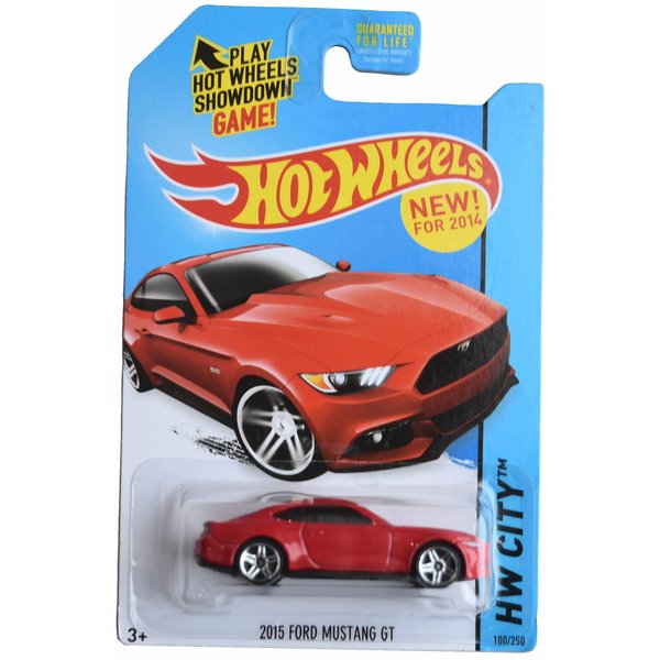 Hot Wheels 2015 Ford Mustang GT, HW City 100/250 [red]