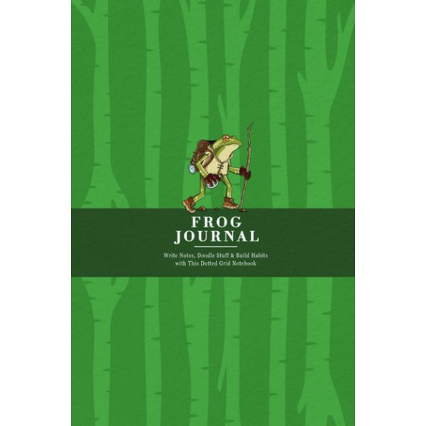 Dotted Frog Journal: Write Notes, Doodle Stuff & Build Habits with This Dotted Grid Notebook | Frog on a Hike
