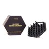 Scalp Exfolizator Tool for Beard Growth, Silicone Mustache Shampoo Comb for Men w/Flexible &Soft Bristles Shower Brush, Scrubber for Dandruff Removal