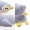 Emperor Penguin Stuffed Animals Cute Penguin Plush Doll Toys for Kids Plushies Penguin Stuffed Hugging Pillow Penguin Plush Throw Pillow Gift for Kids or Lovers (Blue, Small Penguin - 13.8 inch)