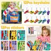 96Pcs Race Car Party Favors, Race Car Birthday Party Supplies Include Mini Race Cars Bubble Wands Straw Slap Bracelet DIY Stickers Tattoo Stickers Car Bags for Kids Race Car Themed Decorations
