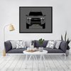 CUSTOMIZABLE COLOR: Toyota 4Runner TRD (2014-Present) 5th Generation Inspired Poster Print Wall Art Decor Handmade (Unframed)