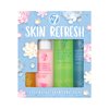 W7 - Skin Refresh Essential Gift Set - Moisturizer, Cleansing Gel, Toner and Serum - Natural Skin Care Kit for Beautiful Skin