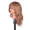 Brooke 100% Remy Human Hair Mannequin Head for Long Hair Training, Styling Practice