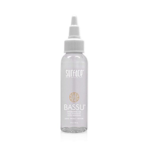 Surface Hair Bassu Hydrating Oil: Hair Oil with Flax Seed, and Aloe Vera, Moisturize and Hydrate Repair Damaged Hair, Color Safe, 2 Fl Oz