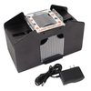GSE 4-Deck Automatic Card Shuffler, AC/DC-Power & Battery-Operated Electric Shuffler Machines for Playing Cards, Blackjack, Texas Hold'em, Canasta, Bridge, Rummy, UNO, Trade Card Games