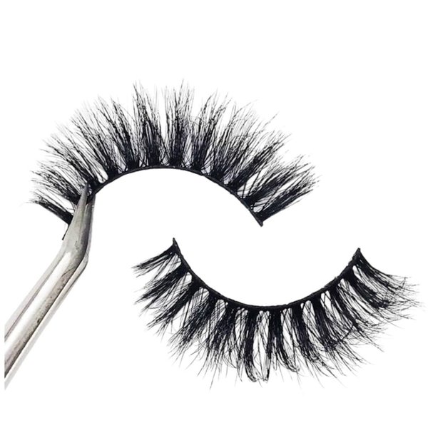 3D Faux Siberian Mink Lashes Strips Fluffy Mink Eyelashes Natural Look Volume Fake Eyelashes 5mm to 25mm curl Wispy reusable false lashes (E67)