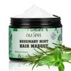 NUSPA NUSPA Rosemary Mint Deep Repairing Hair Mask, Strengthern Anti Hair Loss Hair Mask Infused with Natural Extracts- Professional Salon Sulfate Free Treatment for Frizzy,Damaged, Dry Hair