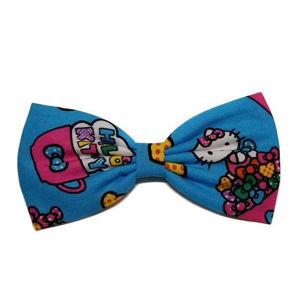 Kitty Collection-hair Bows for Girls, Teens, Gifts for Her. (Tea Cup Kitty, Barrette)