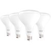 Sunco Lighting - 4 Pack BR40 Light Bulbs, LED Indoor Flood Light, Dimmable, CRI94 2700K Soft White, 100W Equivalent 17W, 1400 Lumens, E26 Base, Indoor Home Recessed Can Lights, High Lumens - UL