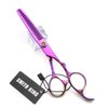 Professional Hair Cutting Scissors Set with Razor Comb Case,Hair cutting shears Hair Thinning shears with rose handle (6.0 inches)