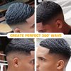 Wave Pomade for Men Strong Hold Easy Wash 360 Wave Training Hair Cream, Waves Grease for Men Promotes Layered Waves, Moisture, Control and Silky Shine, Wave Kit Curved Medium Waves Brush Silky Durag