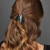6 Pieces Tortoise Shell Hair Claw Clip for Women 2 Inch Hair Clip Tortoise Hair Medium Banana Claw Clips for Hair French Resin Clamp for Girls, Assorted Design