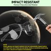 TICONN 24 Clear Safety Glasses for Men, Safety Goggles with Scratch Impact Resistant Meets ANSI Z87.1 Standard (24 Pack)