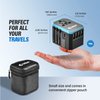 Universal Travel Adapter, Unidapt International Plug Adapter, 5.6A Smart Power 3.0A 4 USB 1 Type C, Power Adapter Travel Charger, Outlet Converter Worldwide US to Europe EU AU UK USA (Type C/G/A/I)