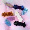 Cat Hair Clips For Girl 8 Pcs Cute Cat Barrettes For Women Fashion Kitty Hair Clips Barrettes Sweet Cat Acrylic Resin Hair Clips