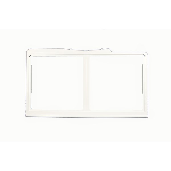 LG Electronics 3551JJ1065C Refrigerator Crisper Cover Frame, White