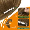 Easyouth Tape in Extensions Real Human Hair Balayage Tape in Hair Extensions Dark Brown Fading to Strawberry Blonde Remy Tape on Human Hair Extensions Seamless 18Inch 40g 20pcs