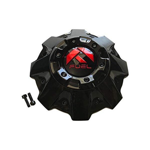 Fuel Offroad Wheels 1001-63GBQ Gloss Black with Red Logo Center Cap