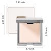 Matte Invisible Poreless Pressed Face Powder Makeup,Lightweight Breathable Vegan Setting Powder (02#Light)