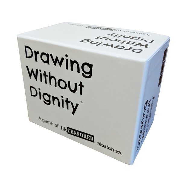 Drawiing without Dignity - an Adult Party Game of Uncensored Sketches
