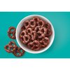 HERSHEY'S Milk and Dark Chocolate Covered Dipped Pretzels Bag, 8.5 oz