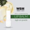 WBM Care Kids Organic Lip Balm, enriched with 100% natural ingredients, provides a hydrating and soothing effect | Pack of 6, each 0.12 oz for soft lips