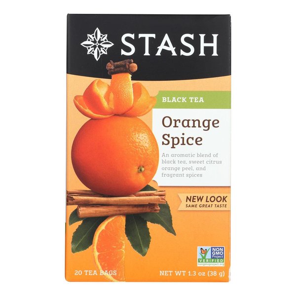 Stash Black Orange Spice Tea Bags - Pack of 6