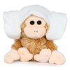 Ice King Bear Newborn Little Golden Monkey Stuffed Animal Plush Toy (with Bath Towel)