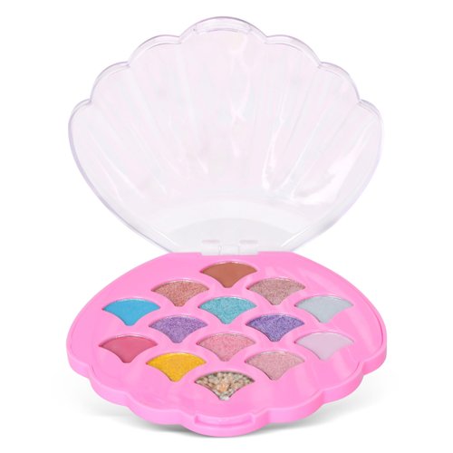 iscream Shimmering Seashell Shaped Glitter Eyeshadow Palette Collection