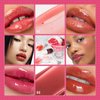 Halo east Lip Plumper Gloss High-Shine Liquid Lip Plumping Color, Long-Lasting Plumper Pout, Moisturizing, Non-Sticky With Natural Ginger Extract Portable 6 Colors (02#Grapefruit)
