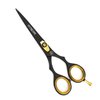 Kutting Edge - Hair Scissors Professional Hair Cutting Scissors Kit Thinning Shears - Hairdressing Scissors Set - Barber Scissors Black 6.0"