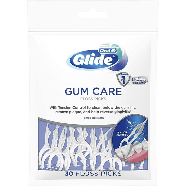 Oral B Glide Floss Picks, 30 Count (Pack of 2)