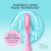 FOREO ISSA 3 Pink, Rechargeable Electric Ultra-Hygienic Sonic Toothbrush with Silicone & PBT Polymer Bristles