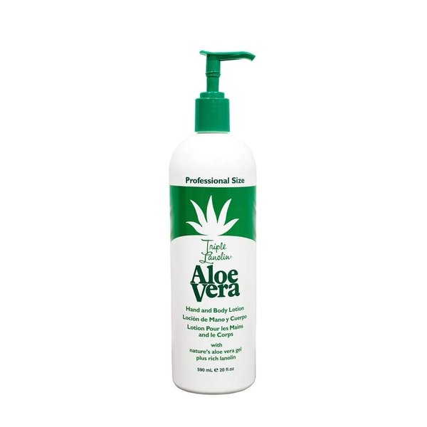 Triple Lanolin Aloe Vera Hand & Body Lotion 20 Oz