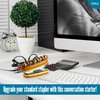 ELIKAI Hot Dog Stapler with 1000 Staples, Funny Stapler for Desk, Cute & Novelty Stapler, Novelty Gifts, Funny Desk Accessories & Supplies for Work, Cool Stuff for Office Desk, Office Gags