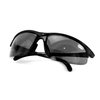 V.W.E. Men Black Sport Bifocal Sunglasses - Outdoor Reading Activity Wrap Around Reader (Black, 2.00)
