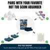 Microfiber Hot Tub Scrubber Cleaning Towels | ScumGone Hot Tub Shell Cleaner | Softer Than a Hot Tub Brush or Mitt | Hot Tub Towels for Your Spa, Jacuzzi, and Inflatable | 100% Scratch Free (3 Pack)