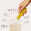 Cure Hydration | Plant-Based Electrolyte Drink Mix | No Added Sugar | Dehydration Relief Powder Made with Coconut Water | Non-GMO | Vegan | FSA & HSA | Pouch of 14 Packets - Ginger Turmeric