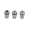 3PCS ER11 High Precision Spring Collet Set 1/4" 1/8" 1/16" for CNC Engraving Milling Lathe Chuck Tool