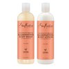 SheaMoisture Body Wash and Shea Moisture Lotion - Coconut & Hibiscus Body Wash & Coconut Lotion for Dry Skin with Songyi Mushroom, 13 Fl Oz Ea (2 Piece Set)