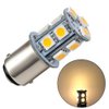 GRV Ba15d 1142 1076 13-5050 SMD Warm White LED Bulb AC/DC12V-24V RV Light Bulbs Interior,Replacement for 12V Turn Single Light LED Bulb/Travel Trailer/Boat Indoor/Camper Light Bulbs (Pack of 2)