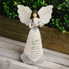 Pavilion Gift Company Elements 82328 Angel Figurine Holding Butterflies, Best Things In Life, 8-Inch , White