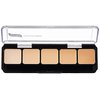 Graftobian HD Glamour Creme Foundation Palette, Cool #1