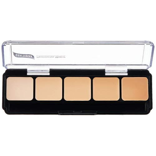 Graftobian HD Glamour Creme Foundation Palette, Cool #1