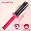 Curling Roll Comb,Curly Hair Styler Tool,Curly Hair Brush Styling Tool, Air Volume Comb, Hair Fluffy Curling Roll Comb, Lift, Direct & Add Volume To Curly Hair